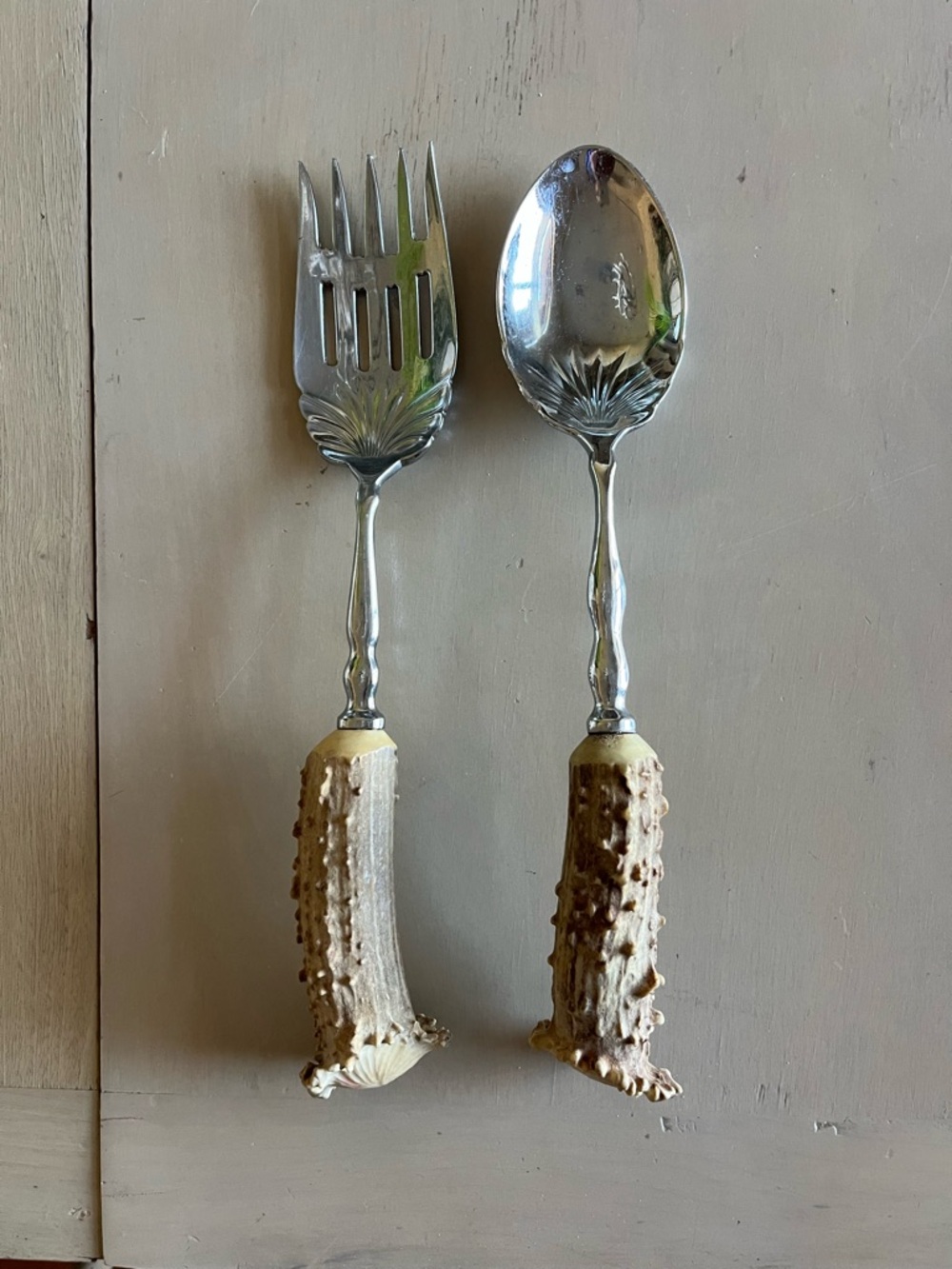 Antler Handle Serving set
